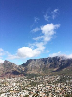 table mountain i Kapstaden